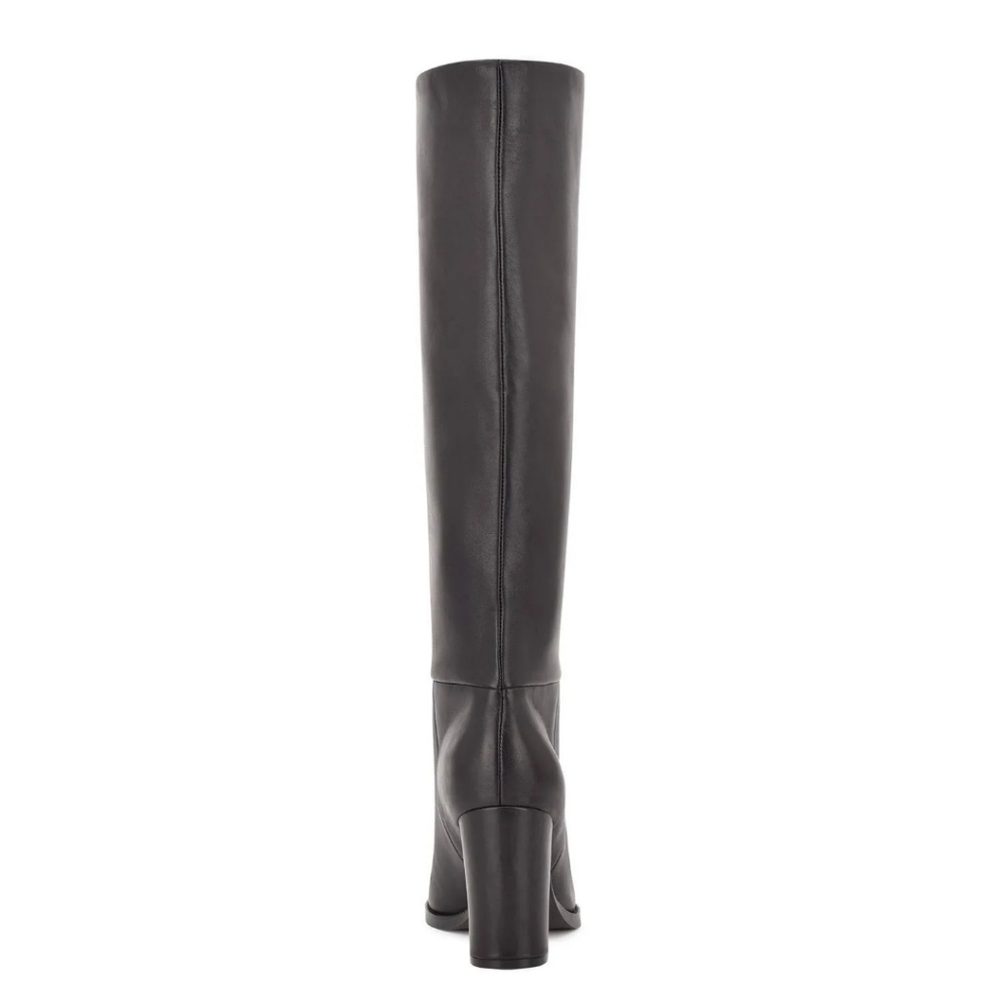 Nine West Black HIYA Boot- Wide Calf